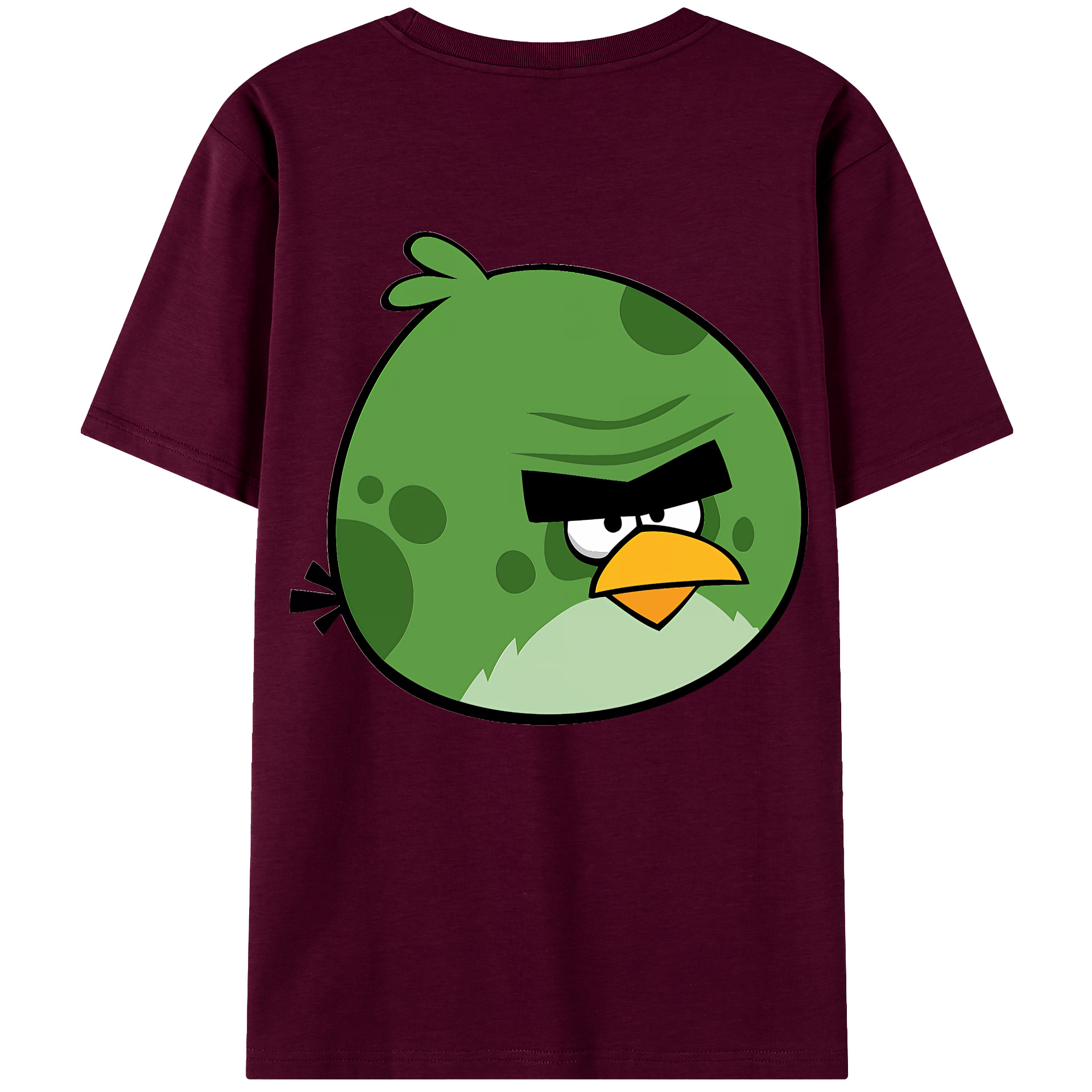 （画像用） Angry Birds アングリーバード レディース半袖Tシャツ(バックプリント)